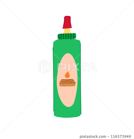 construction wood glue cartoon vector illustration construction wood glue cartoon vector illustration 116373949