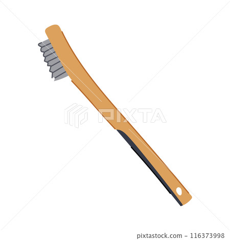 metal wire brush cartoon vector illustration 116373998