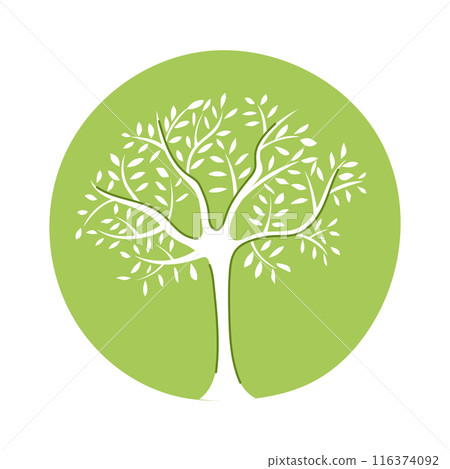 earth tree of life cartoon vector illustration earth tree of life cartoon vector illustration 116374092
