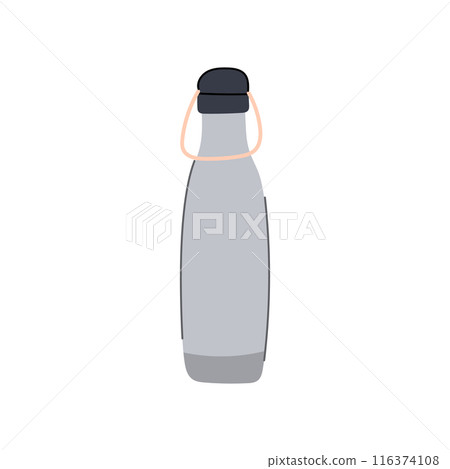 drink thermos bottle cartoon vector illustration 116374108