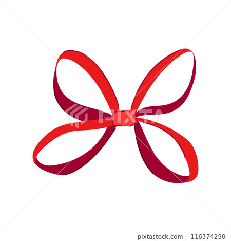 box red bow cartoon vector illustration box red bow cartoon vector illustration 116374290