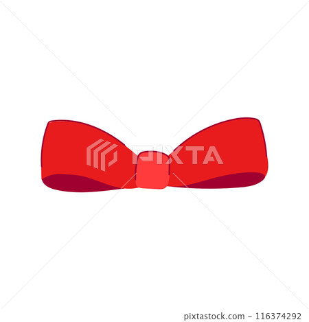 gift red bow cartoon vector illustration gift red bow cartoon vector illustration 116374292