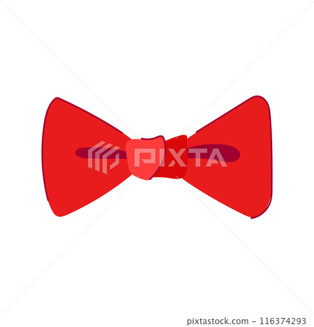 card red bow cartoon vector illustration card red bow cartoon vector illustration 116374293