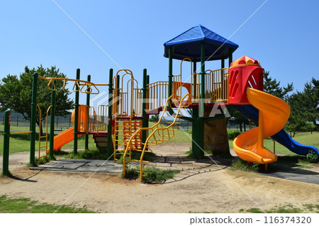 Children's park playground equipment Children's park playground equipment 116374320