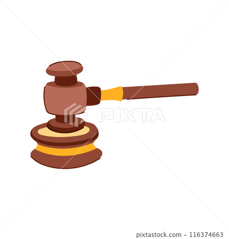 mallet judge hammer cartoon vector illustration mallet judge hammer cartoon vector illustration 116374663