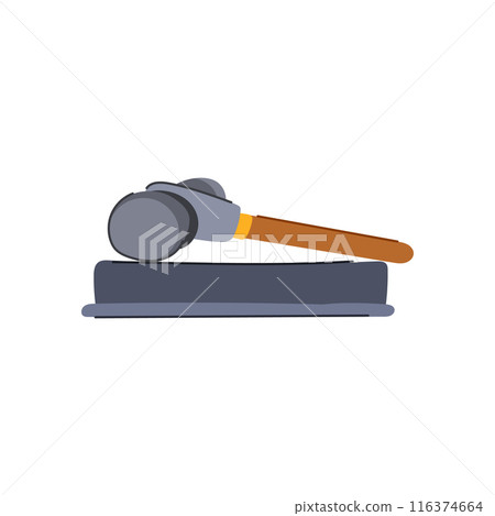 justice judge hammer cartoon vector illustration justice judge hammer cartoon vector illustration 116374664