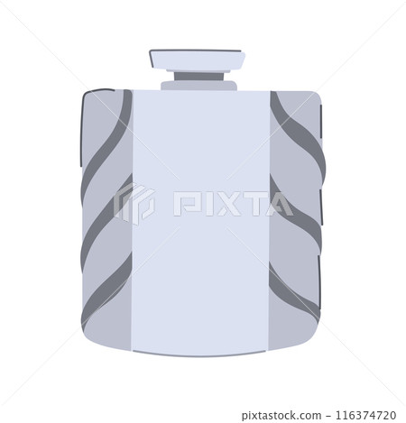 beverage flask alcohol cartoon vector illustration beverage flask alcohol cartoon vector illustration 116374720