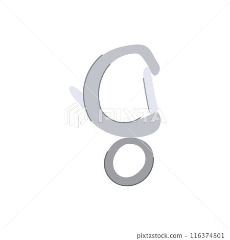 hook clasp jewelry cartoon vector illustration hook clasp jewelry cartoon vector illustration 116374801