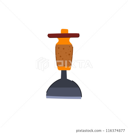 hard brick chisel cartoon vector illustration hard brick chisel cartoon vector illustration 116374877