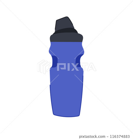 container bike bottle cartoon vector illustration 116374883