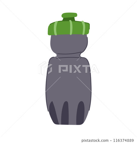 sport bike bottle cartoon vector illustration 116374889