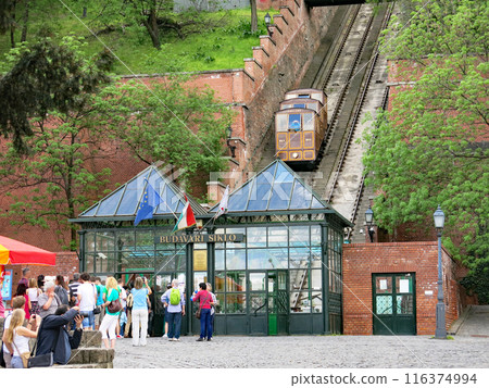 World Heritage Buda Castle Funicular, Budapest, Hungary 116374994