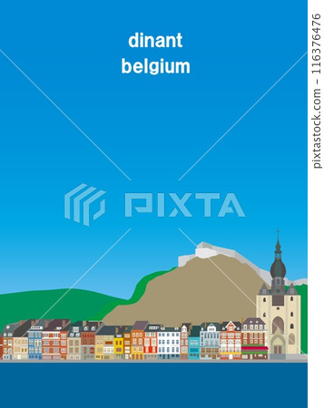 Dinant, Ardennes, Belgium 116376476