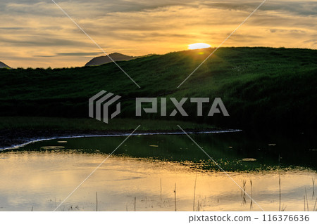2024年夏 梭尼高原夜景 固定三腳架 夕陽西下，岡池對岸的山丘上 夜景變化 23 116376636