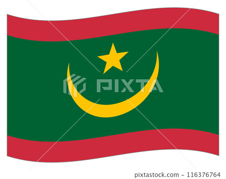 世界國旗 茅利塔尼亞國旗 116376764