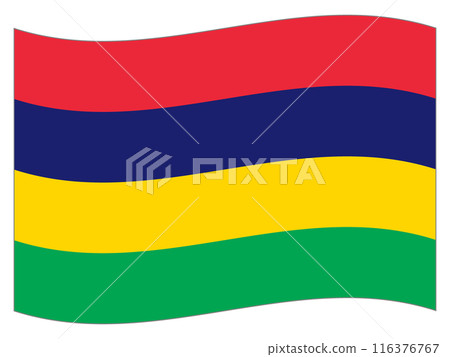 世界國旗 毛里求斯國旗 116376767
