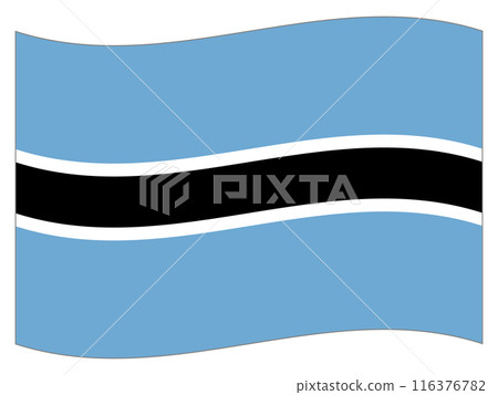 Flags of the World: Flag of Botswana 116376782