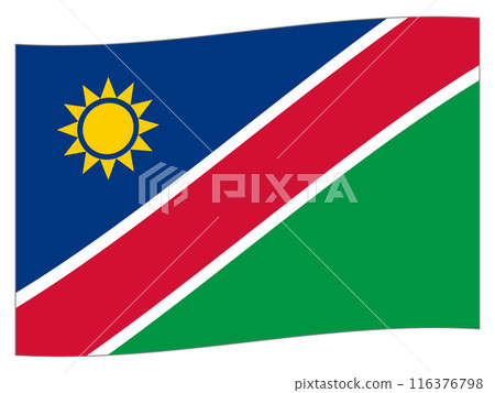 世界國旗 納米比亞國旗 116376798