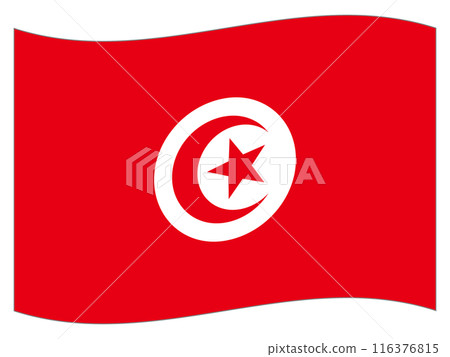 Flags of the World: Tunisia flag 116376815