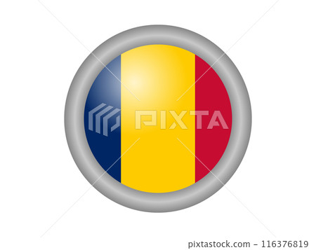Flags of the world Chad icon 116376819