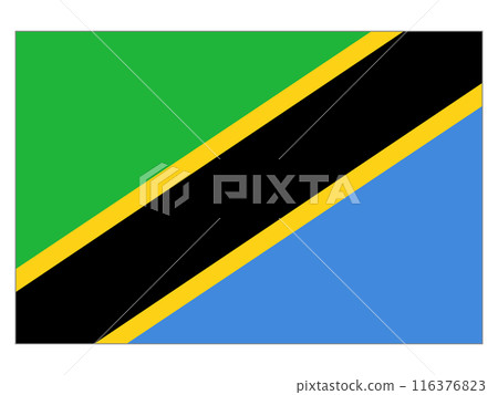 Flags of the World: Tanzania 116376823