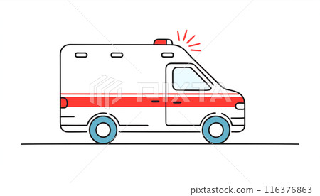 緊急車輛救護車 116376863