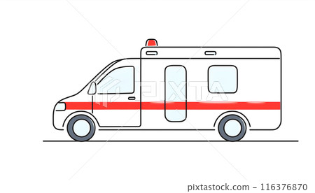 Emergency vehicle: Ambulance 116376870