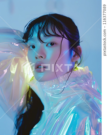 新一代的肖像畫—千禧年風格的亞洲女性 116377089