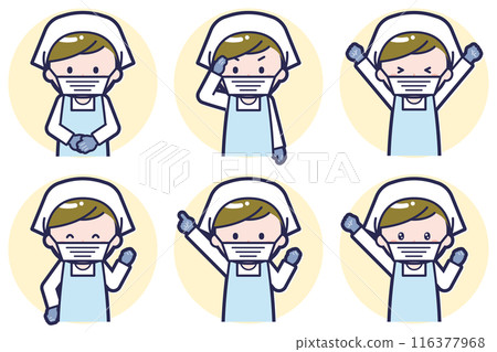 男廚師姿勢set_01 男廚師姿勢set_01 116377968