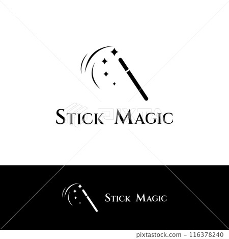 magic wand icon logo vector illustration design template magic wand icon logo vector illustration design template 116378240