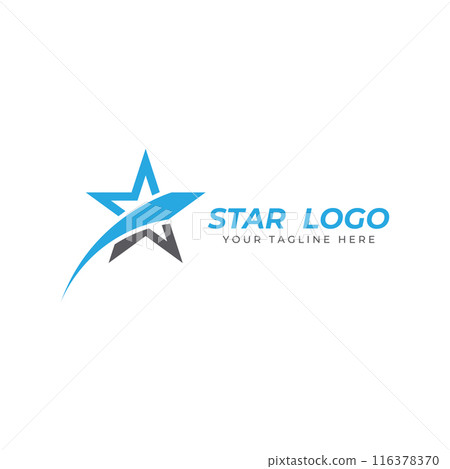 Star logo.Star logo for business and company.With modern vector illustration concept. 116378370