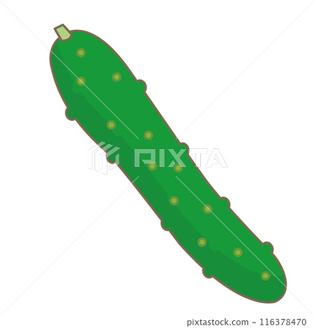 黃瓜矢量插畫 黃瓜矢量插畫 116378470
