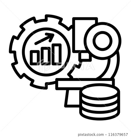 代表為提高生產力而進行的研發投資的圖示。 116379657