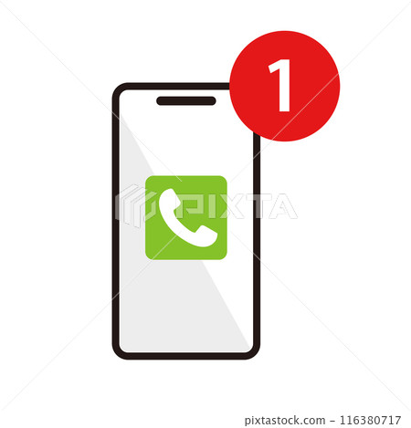 Smartphone and phone app Smartphone and phone app 116380717