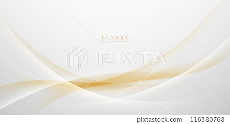 Luxurious curved background 116380768