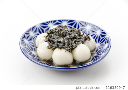 黑芝麻醬白玉團子 116380947