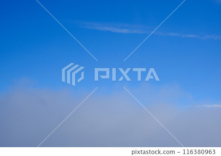 July clouds seen from the plane 116380963