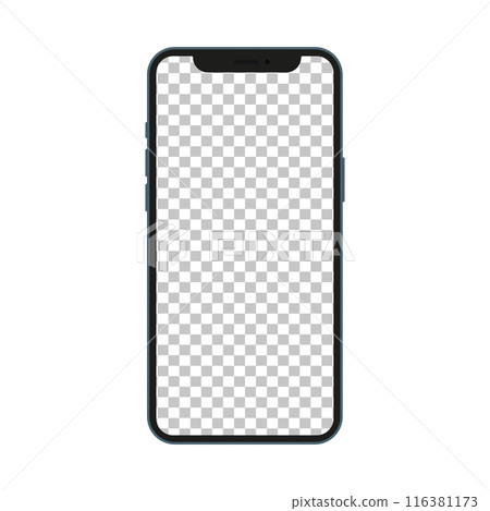 Mobile phone white mockup .. 116381173