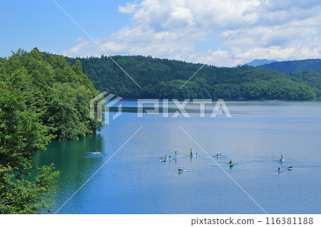 青木湖在夏天 116381188