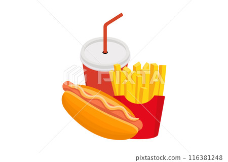 vector, food, icon 116381248
