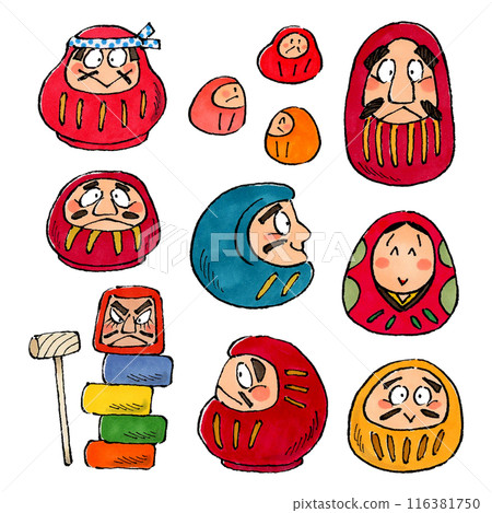 Daruma Set 116381750