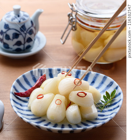 奶奶用甜醋醃製的醃菜 116382547