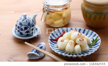 奶奶用甜醋醃製的醃菜 116382555