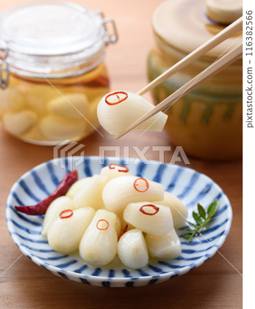 奶奶用甜醋醃製的醃菜 116382566
