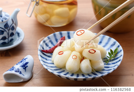 奶奶用甜醋醃製的醃菜 116382568