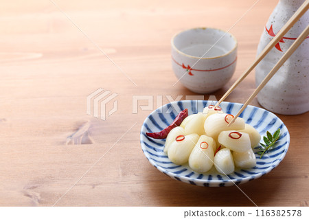 奶奶用甜醋醃製的醃菜 116382578