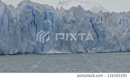Slow Motion Iceberg Calving at Perito Moreno Glacier, Argentina 116383395