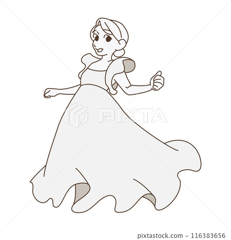 穿著婚紗的女人 穿著婚紗的女人 116383656