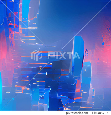 Abstract background modern futuristic graphic. Pink, Blue neon background. Abstract background modern futuristic graphic. Pink, Blue neon background. 116383793