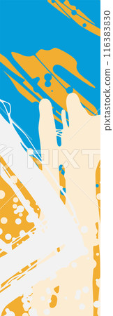 Abstract color hand drawn backgrounds for design. 116383830